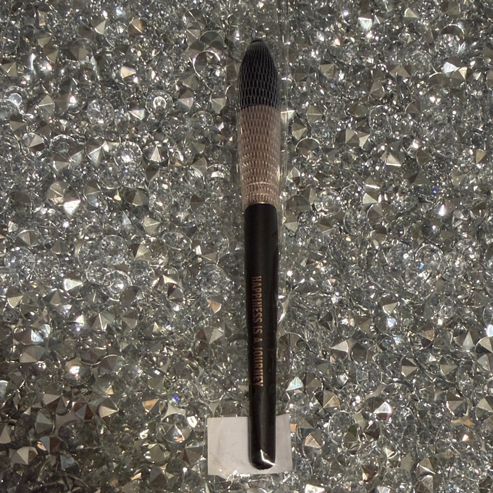 Source Unknown Black and Silver Makeup Brush